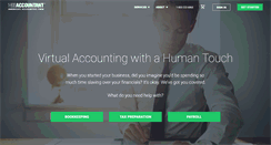 Desktop Screenshot of 1800accountant.com